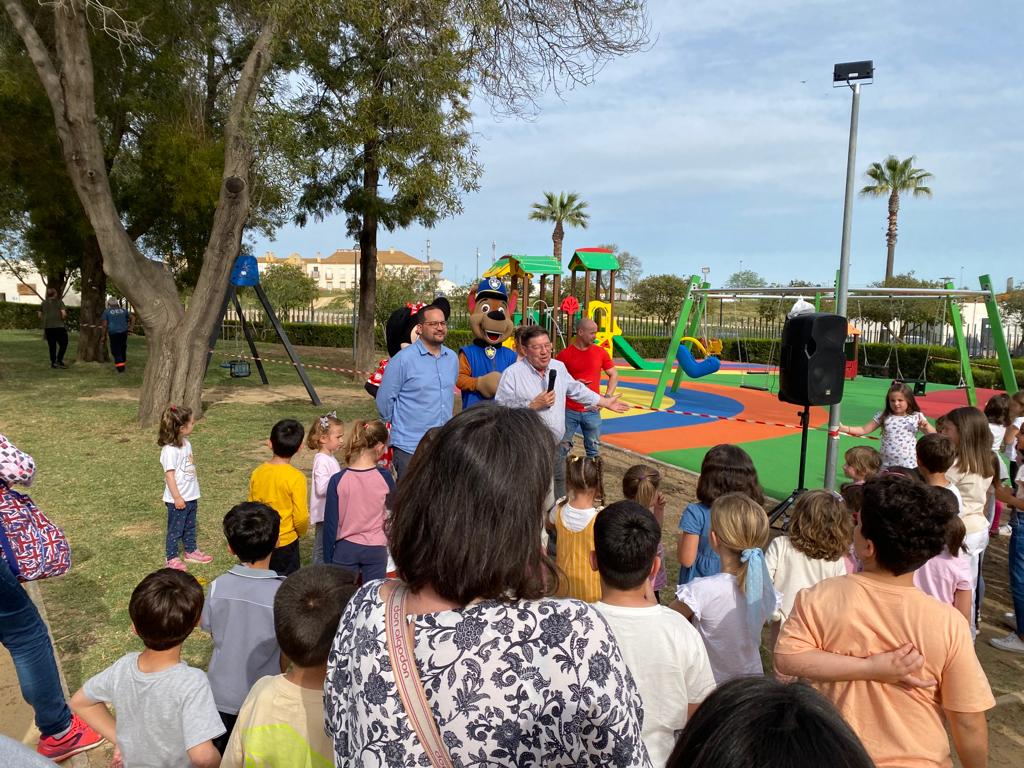 Inaugurada la nueva zona infantil de juegos del Parque del Pacífico