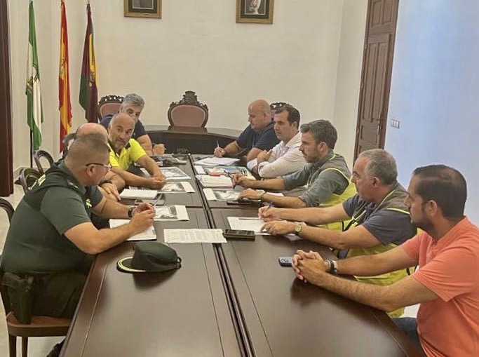El alcalde de Trigueros preside la Junta Local de Seguridad con motivo de las Capeas